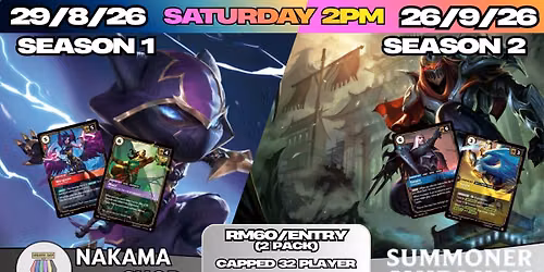 Riftbound TCG Summoner Skirmish 1 & 2 Vendetta
