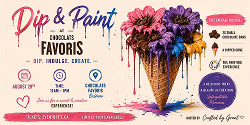 Dip & Paint at Chocolat Favoris