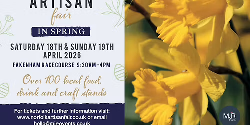 Norfolk Artisan Fair in Spring 2026