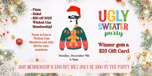 Ugly Sweater Party for Wicked Ones