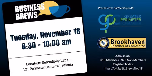 Business Brews Morning Networking Event