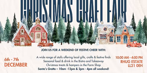Rhug Estate's Christmas craft fair