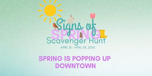Signs of Spring Scavenger Hunt 