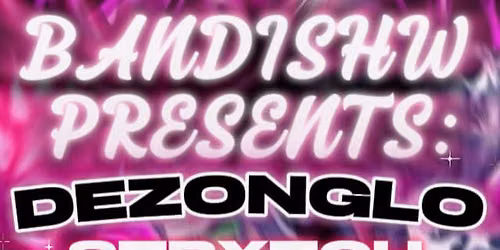 10\/16 FREE SHOW w\/ Dezonglo & Friends