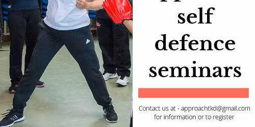 Approach Self Defence Seminar Dundee - June 2026
