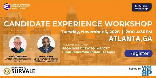 Candidate Experience Workshop - Atlanta