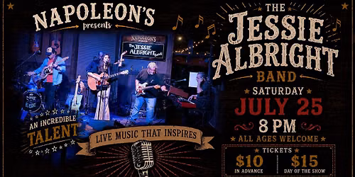 The Jessie Albright Band \u2013 Live at Napoleon's