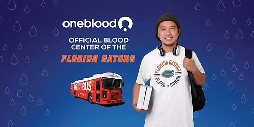 University of Florida\u00ae September Blood Drives | Free UF\u00ae Blood Donor T-shirt! \ud83e\udde1\ud83d\udc99