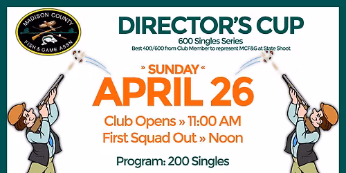 Directors Cup 200 Singles \u2014 2026