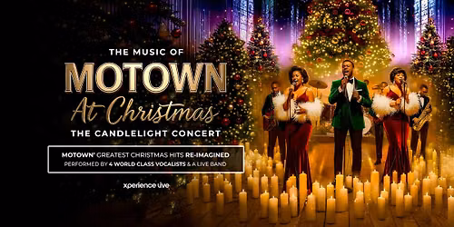 The Music of Motown At Christmas - The Candlelight Concert - St Peters Poole