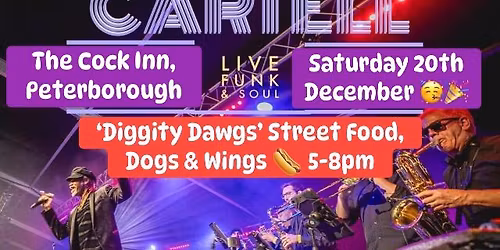 GROOVE CARTELL\ud83d\udd7aLive Funk & Soul Band FREE ENTRY + Street Food @ The Cock Inn, Peterborough, PE4 6LW