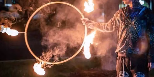 \ud83d\udd25 Sun & Moon Tribe Fire Dancing Show @ Kimberly\u2019s Harvest Festival \ud83d\udd25