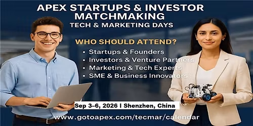 Apex Tech & Marketing Days | Apex Master Expos in Shenzhen, China