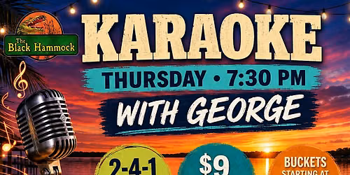 Karaoke @ Black Hammock