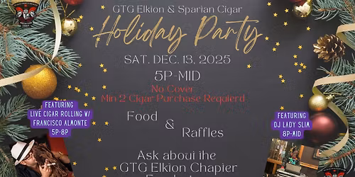 Spartan/GTG Holiday Party w/ Francisco Almonte, DBL Cigars