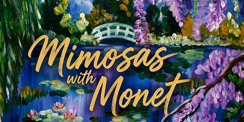 Paint Like Monet - Mimosas with Monet