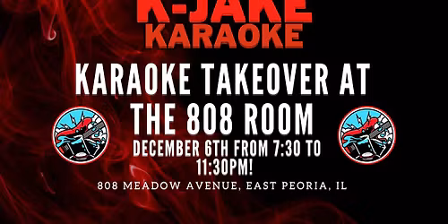 KARAOKE TAKEOVER at THE 808 ROOM!