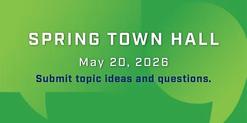 NAIT Spring Town Hall