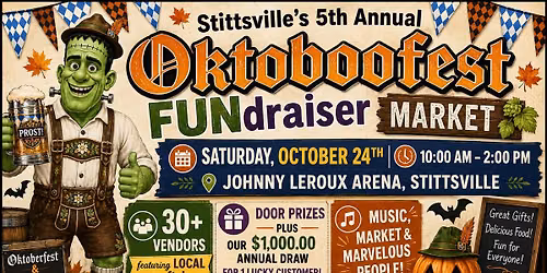 Stittsville's 5th Annual OktoBOOfest FUNdraiser Market