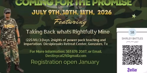 Coming For The Promise