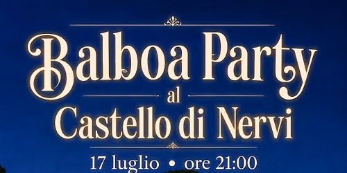 Castelluccio Balboa Party