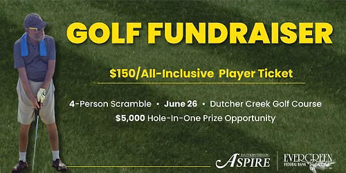 2026 Golf Fundraiser - Southern Oregon Aspire