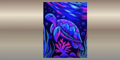 \ud83d\udc9c\u2728 Paint and Sip: Glow With the Flow Blacklight \ud83c\udfa8\ud83c\udf08