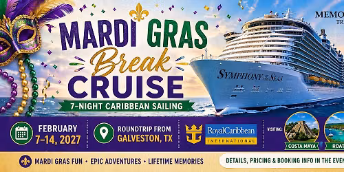 \u269c\ufe0f Mardi Gras Break Cruise from Galveston