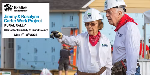 Jimmy and Rosalynn Carter Work Project ~ Rural Rally