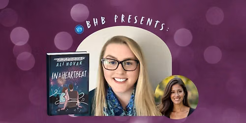 IN A HEARTBEAT: Launch Party with Ali Novak in conversation with Donna Ghorbanpoor