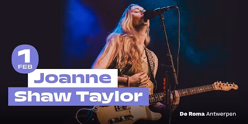 Joanne Shaw Taylor in De Roma