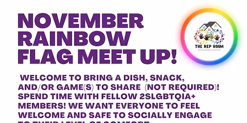 November 2025 Rainbow Flag Meet Up!