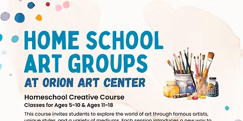 Homeschool Art Groups