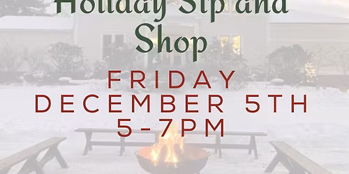 After Hours Holiday Sip & Shop