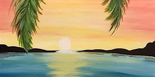 Join our amazing event at la Popular in Roseville with this fun Palm Sunset