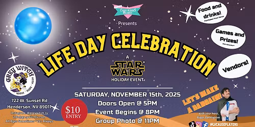 Life Day: A Star Wars Holiday Event 2025