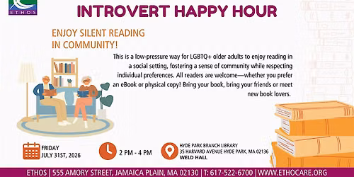 Introvert Happy Hour in Hyde Park