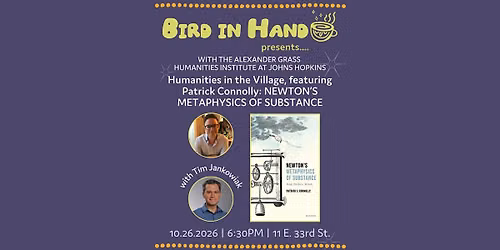 Humanities in the Village, featuring Patrick Connolly