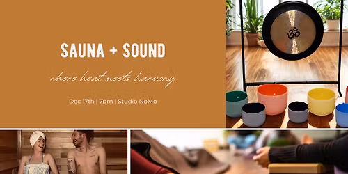 sauna + sound | where heat meets harmony