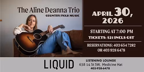 Country Folk Music with Aline Deanna Trio 