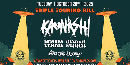 KAONASHI w\/ MEAN BIKINI & ABRUPT DECAY (ALL AGES)