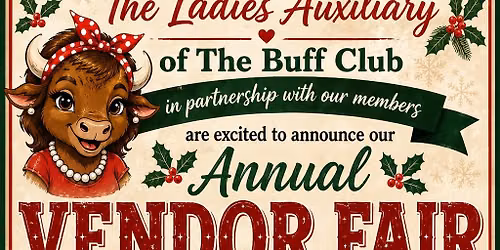Buff Club Vendor Fair!