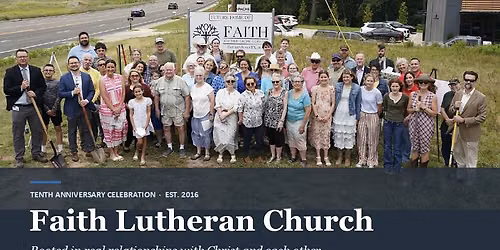 10th Anniversary Celebration Service