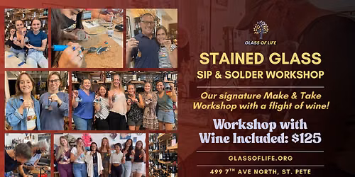 Sip & Solder Friday Night Workshop