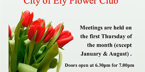 City of Ely Flower Club May Meeting