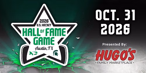 2026 US Hockey Hall of Fame - North Dakota Fighting Hawks vs Michigan State Spartans Mens Hockey at HEB Center at Cedar Park