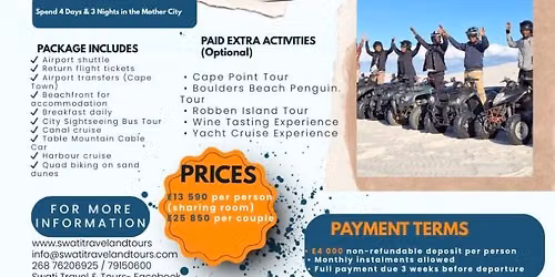 Cape Town trip
