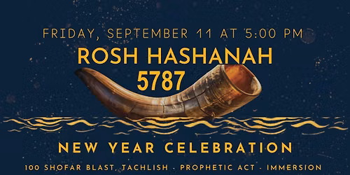 Rosh HaShanah 5787 New Year Celebration