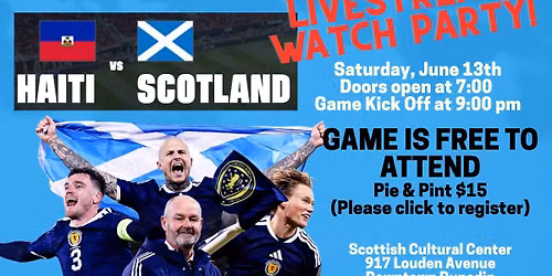 World Cup 2026 Scotland v Haiti 