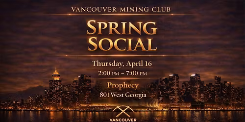 Vancouver Mining Club Spring Social